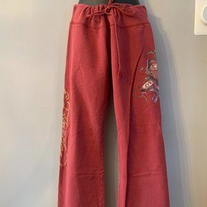 Don Ed Hardy Love Kills Slowly Lounge Pants size M